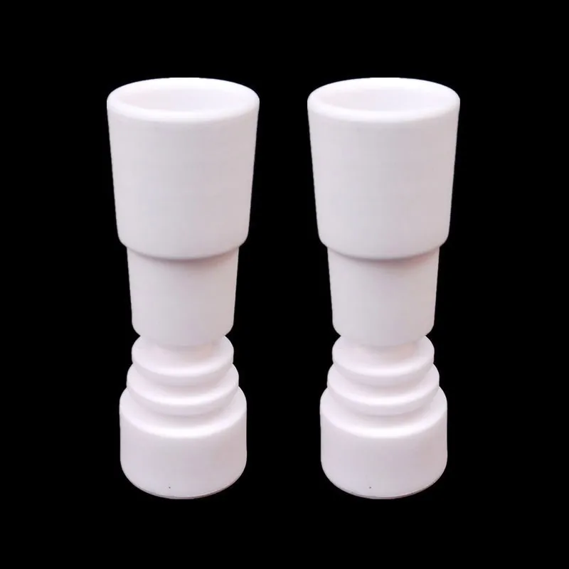 

14mm & 18mm female Ceramic Nails Glass Hookahs Tool Sets with Carb Caps Dabber Tool Slicone Jar Dab Container VS Titanium Nail