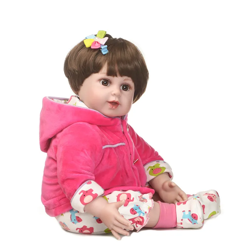Кукла реборн силиконовая 22 дюйма виниловая кукла принцесса подарок на день