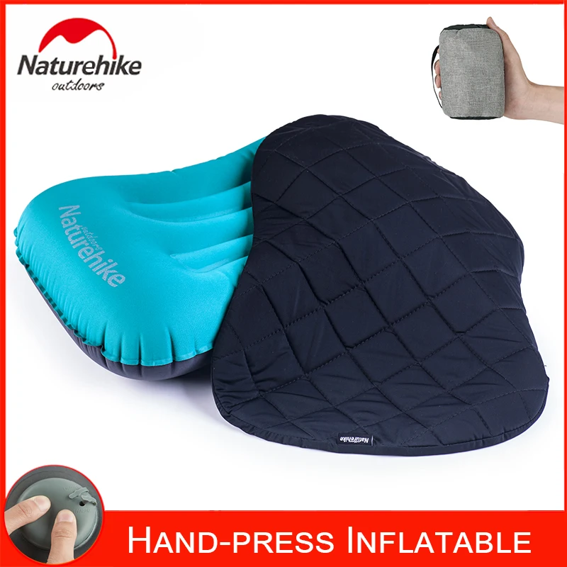 Naturehike Новая модернизированная портативная подушка для кемпинга Ручной пресс