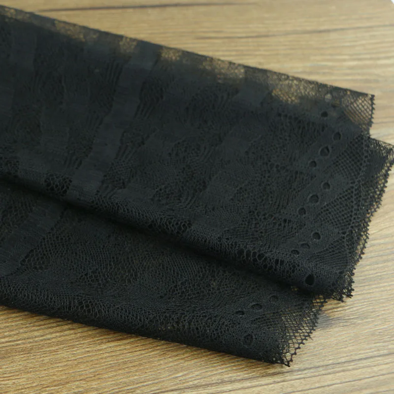 1 ярд черные кружевные аксессуары для одежды 24 см | Дом и сад