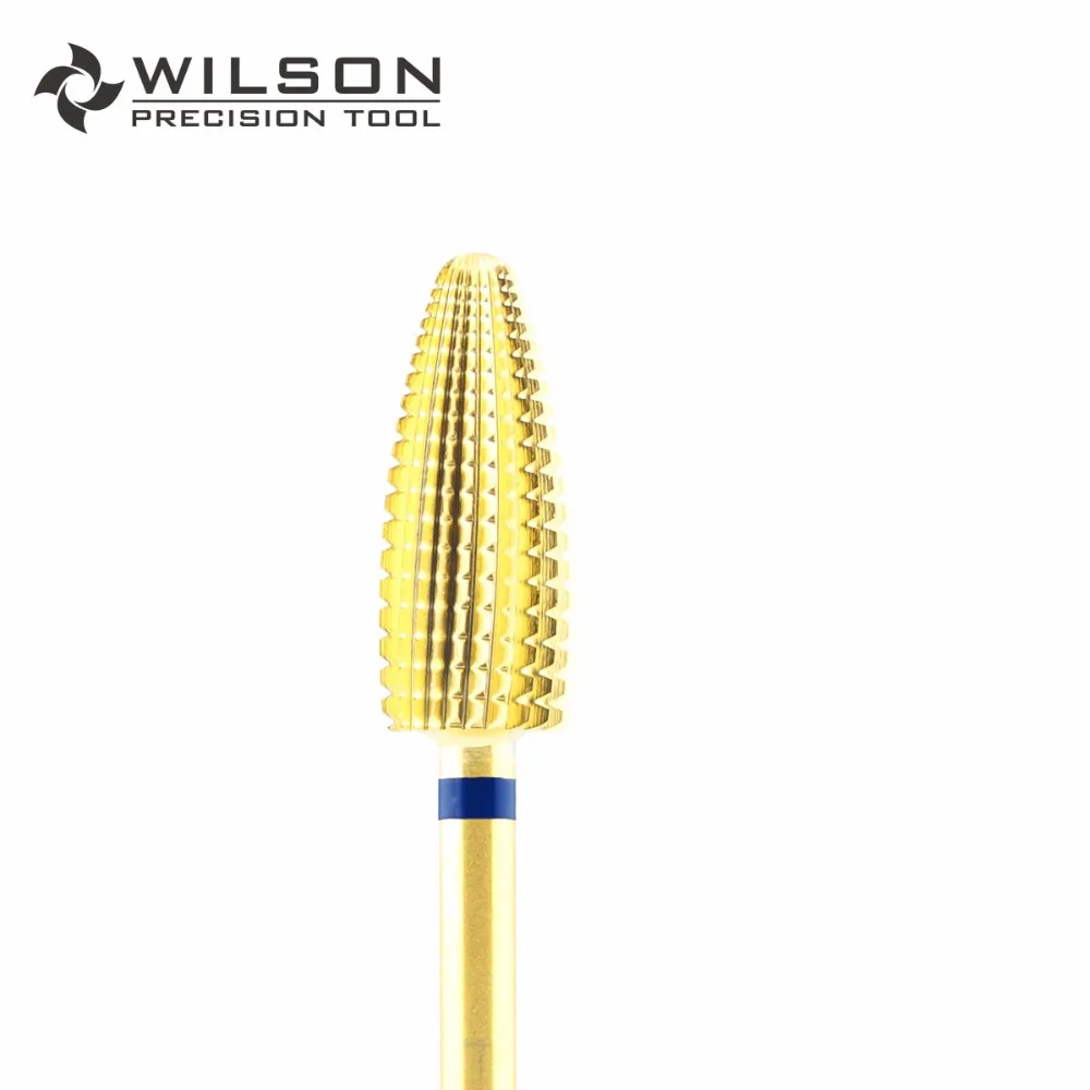 Фрезы Typhoon Средние (1140490) твердосплавные фрезы для ногтей Gold WILSON|wilson nail drill|nail bit