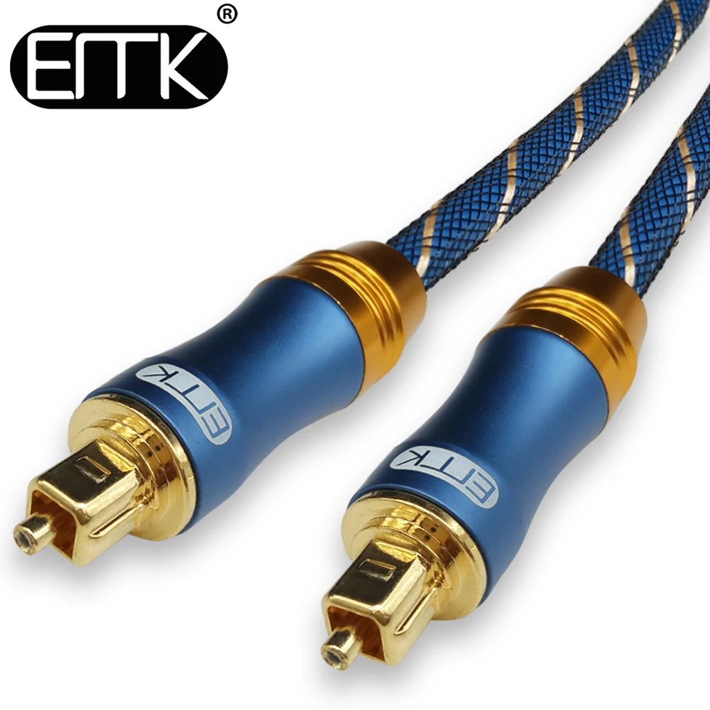 EMK Цифровой Аудио Оптический Кабель Toslink кабель волоконно оптический аудио с