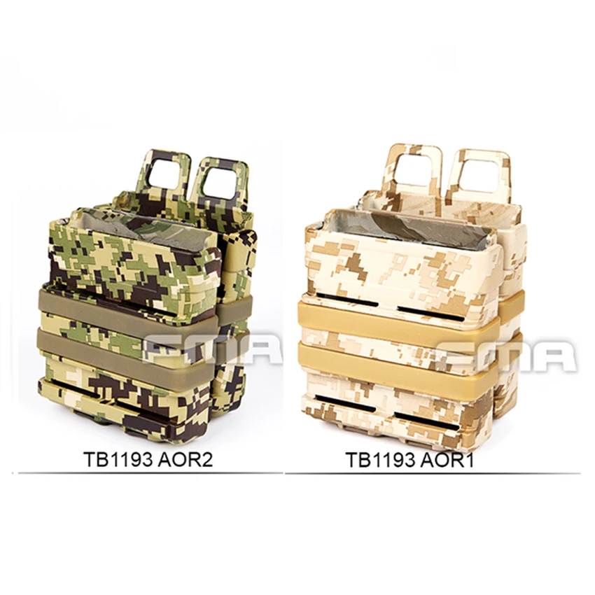 Набор кобур для магазина FMA Water Transfer Fast Mag Pouch 7 62 Molle Strike System AOR1 AOR2 TB1193|fma fast|fast fmaaor2 pouch