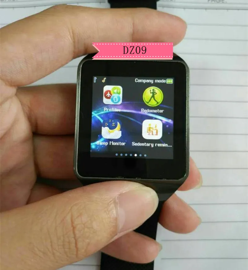 Часы dz09 Смарт часы Bluetooth Оригинальный Поддержка сим-карты TF карты gms с Камера