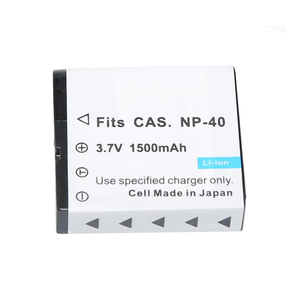 

2Pcs/lot Batteries 1500mAh NP-40 CNP40 NP40 Replacement Battery For Casio NP-40 NP40 NP 40 CNP-40 Z850 Z400 Z300 Z100 Z1000 P505