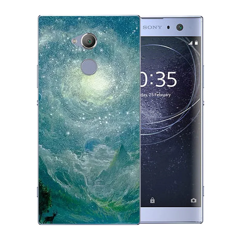6 0 дюйма для Sony Xperia XA2 ультратонкий прозрачный силиконовый чехол телефона