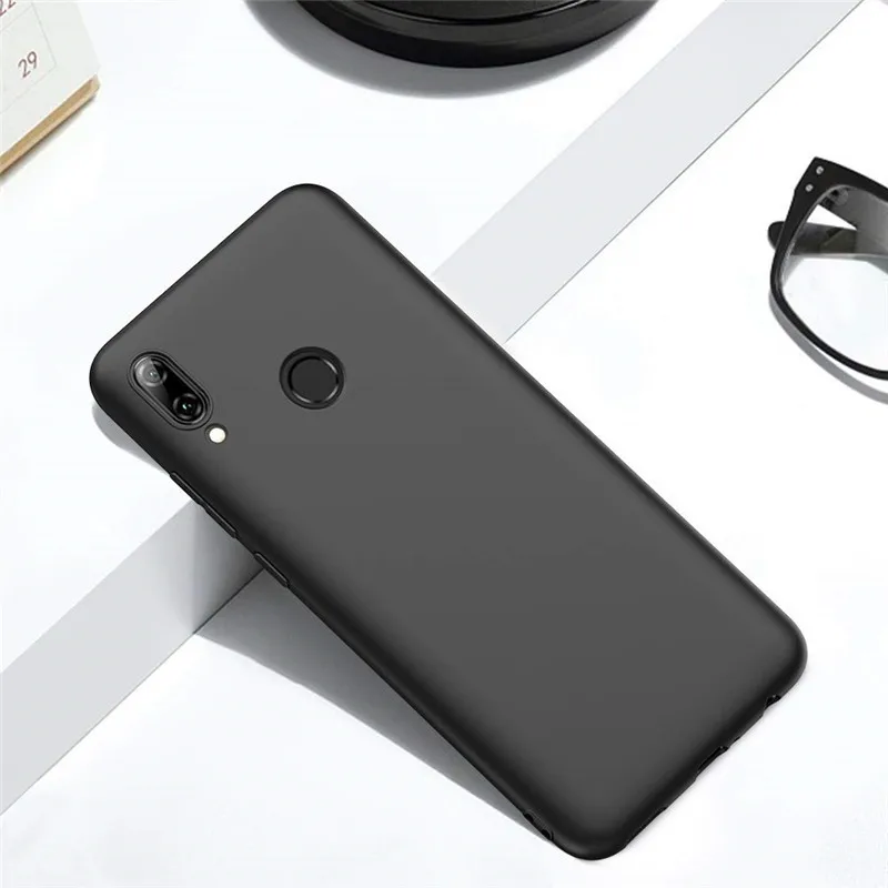 Чехол для Huawei P Smart 2019 мягкая Матовая силиконовая задняя крышка 6 21 дюйма чехол