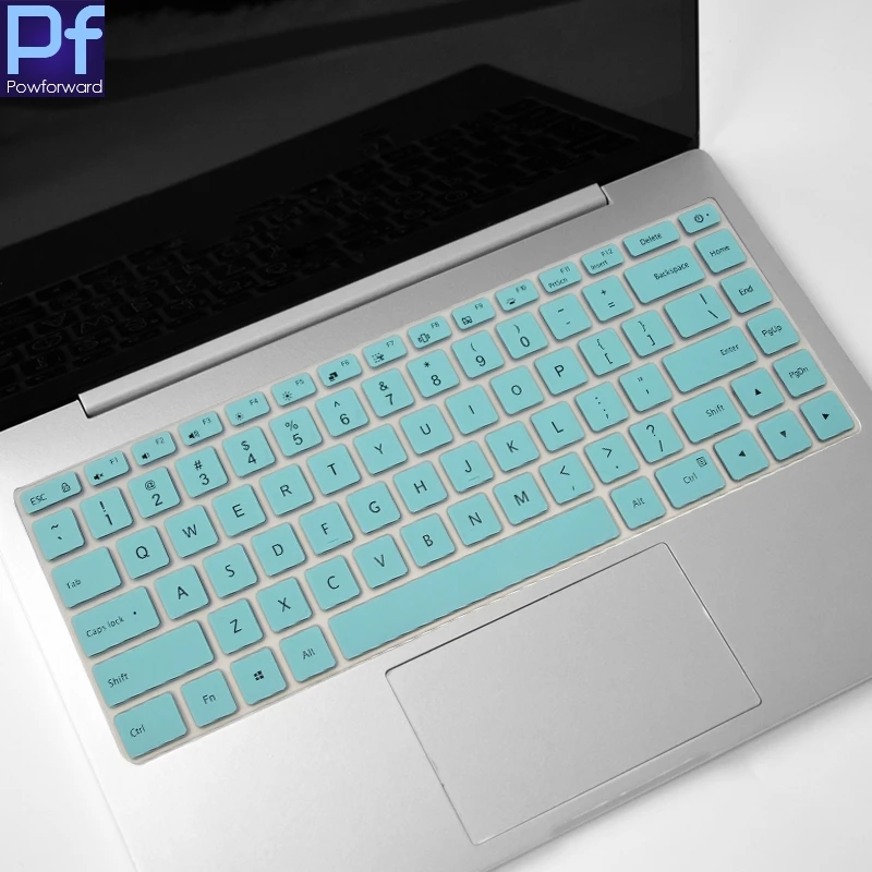 whiteblue Для xiaomi Mi notebook Pro 15,6 дюймов силиконовая крышка клавиатуры протектор кожи ноутбука Для xiaomi Pro 15,4 ''15'' - Цвет: whiteblue