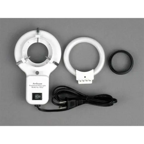 AmScope 20X 40X 80X стерео микроскоп на однорычажной стреле с кольцевым