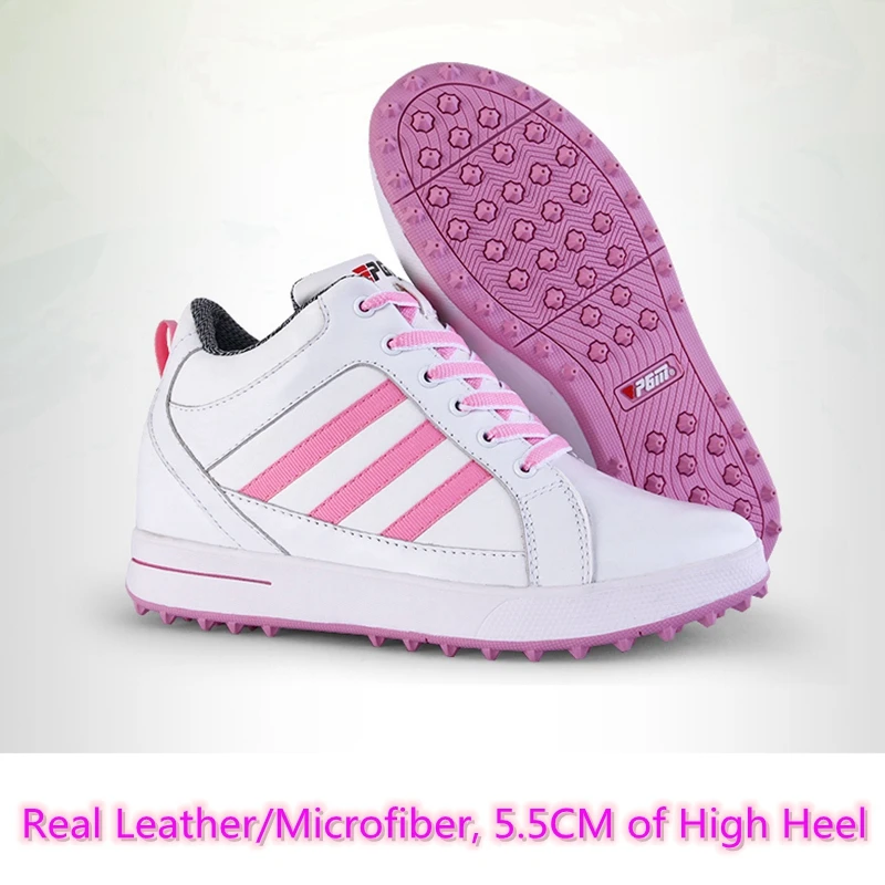 PGM/Брендовая женская обувь из натуральной кожи для взрослых спортивная гольфа на