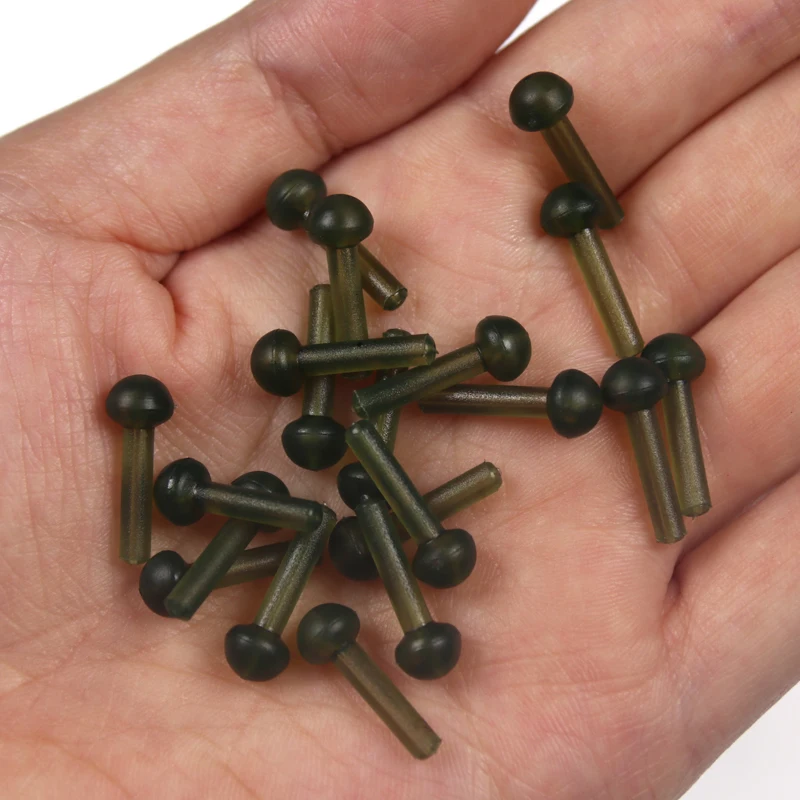 

Wifreo 10pcs 17mm/0.67 in Round Head Buffer Beads Fishing Accessories Carp Fishing Tackle Terminal Rigs