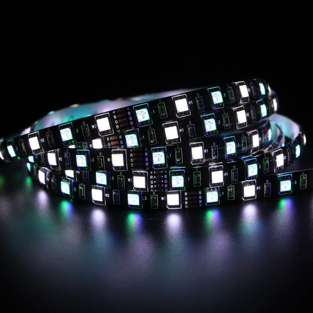 1 м 5 SMD 5050 RGB Светодиодные ленты Водонепроницаемый светодиодный AC/DC 12 V RGBW/RGBWW ФИТА 60