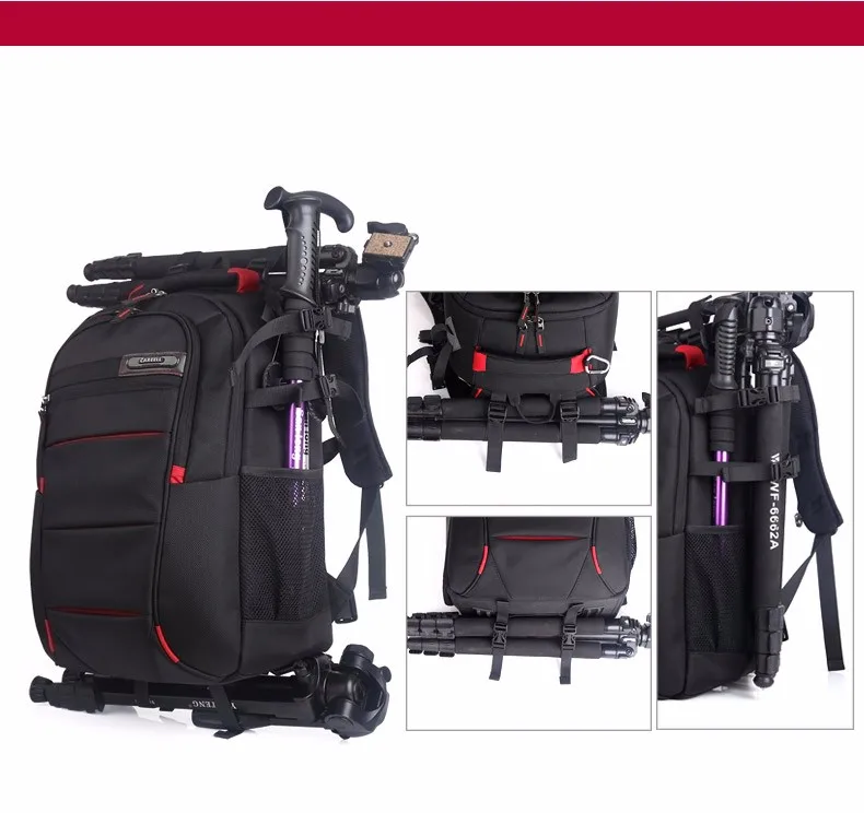 Сумка CAREELL C3050 DSLR камера сумка Фото сумка камера рюкзак универсальный большой емкости путешествия рюкзак для Canon/Nikon цифровой камеры