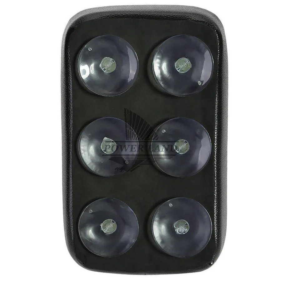 Черное заднее крыло Solo прямоугольная присоска для пиллиона подушка 6 присосок