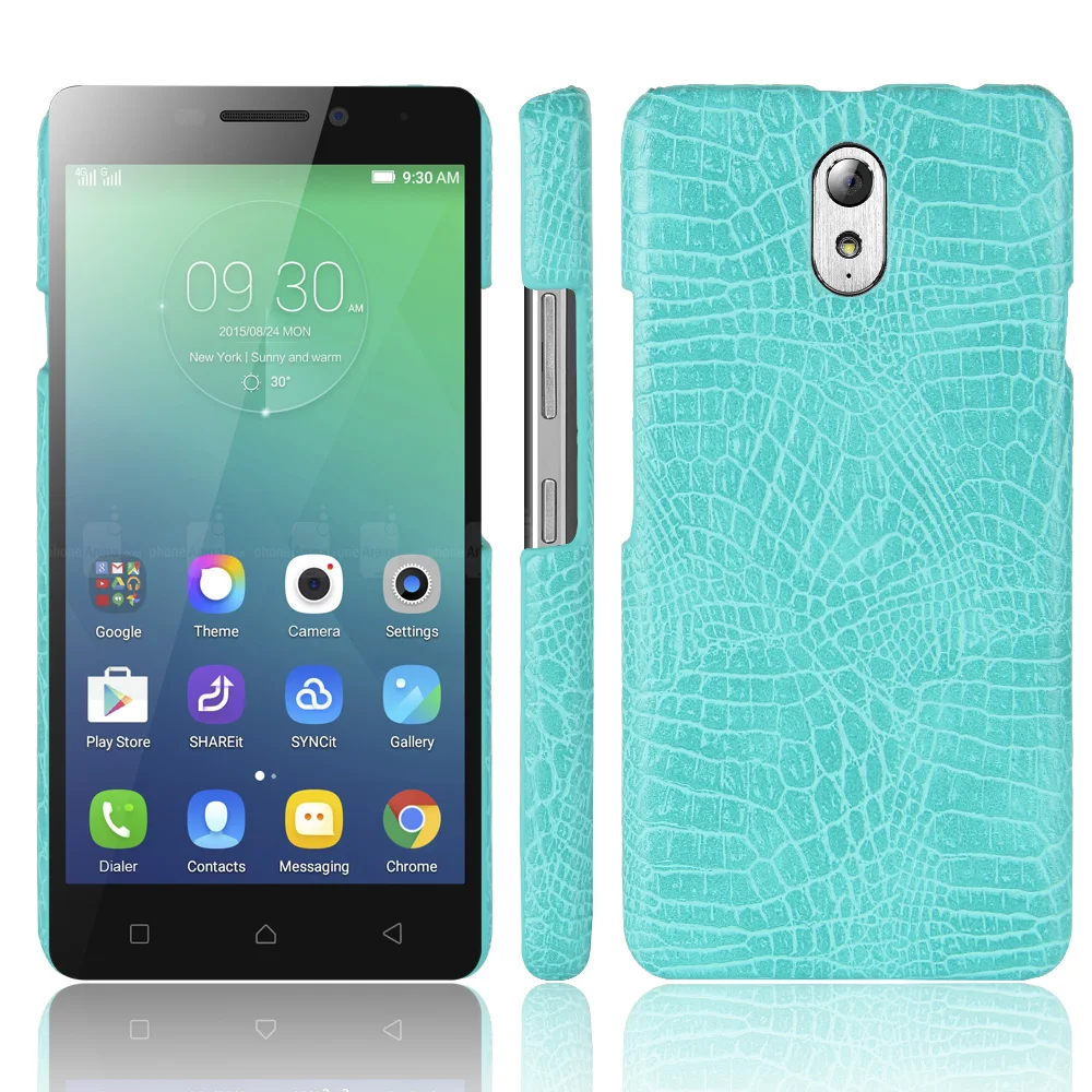 Роскошный кожаный чехол из крокодиловой кожи для Lenovo Vibe P1M с узором