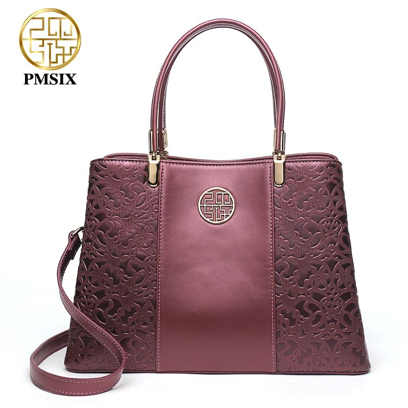 PMSIX большой емкости модные тисненые повседневные Bolsa Feminina роскошные сумки женские дизайнерские сумки