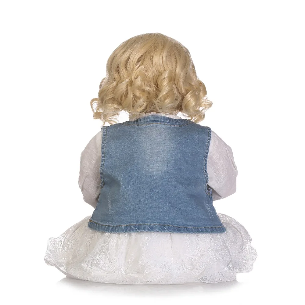 2017 Новый дизайн модная Реалистичная кукла-Реборн мягкая силиконовая виниловая