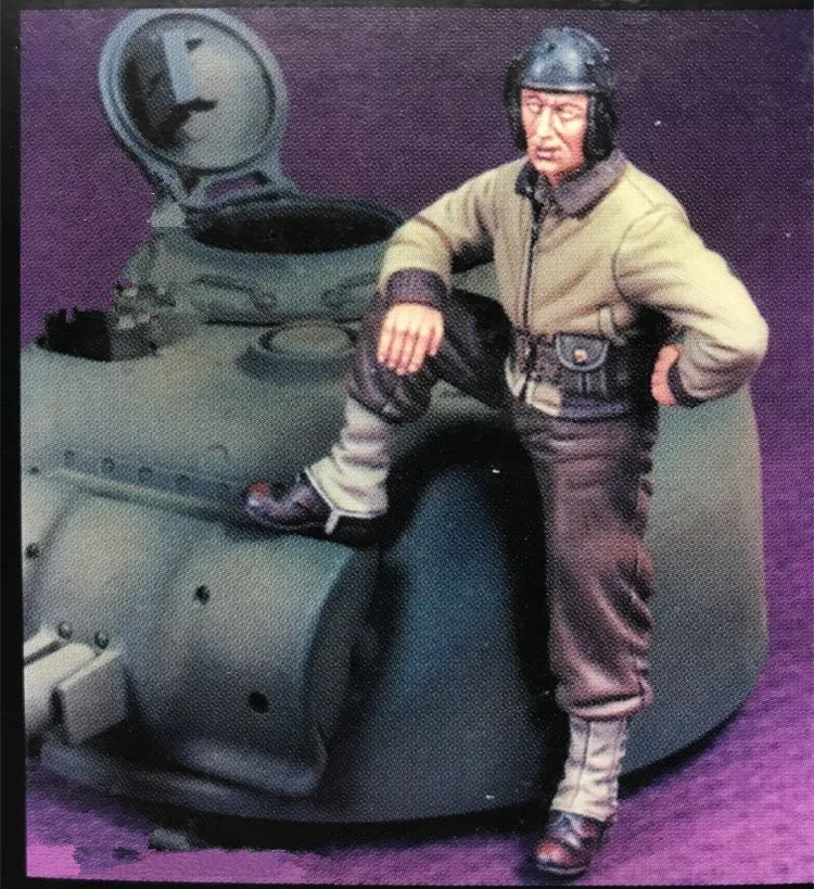 1/35 каучуковая фигурка модель комплект Unassambled Неокрашенный 00653 (без майки) |