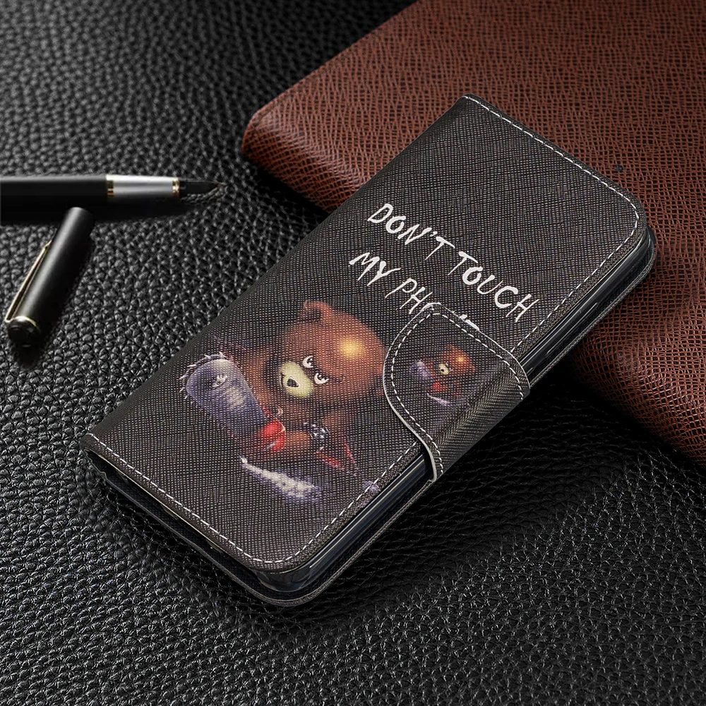 Кожаный чехол-бумажник с откидной крышкой для Xiaomi Redmi Note 8 Pro Note 7 7A 6 6A A2 Lite Pocophone F1, слоты для карт, Магнитная крышка-подставка