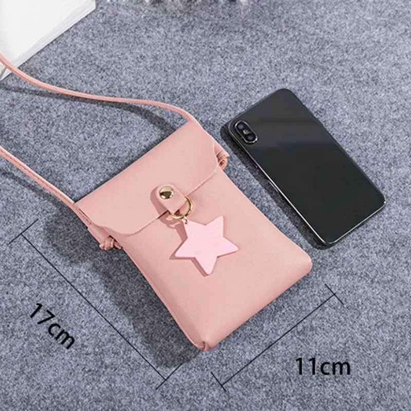 Женская наплечная сумка через плечо из искусственной кожи с пряжкой и