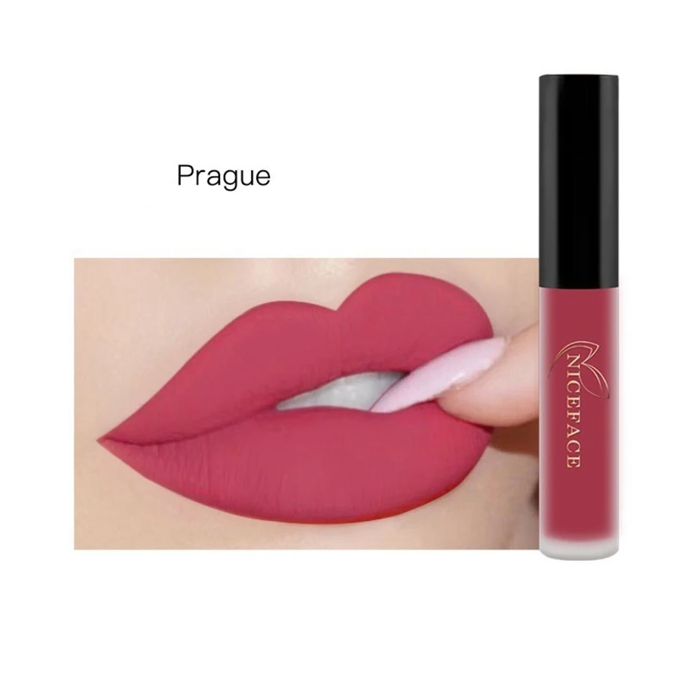 Long Lasting Matte Бархат Блеск для губ крем жидкая губная помада Для женщин