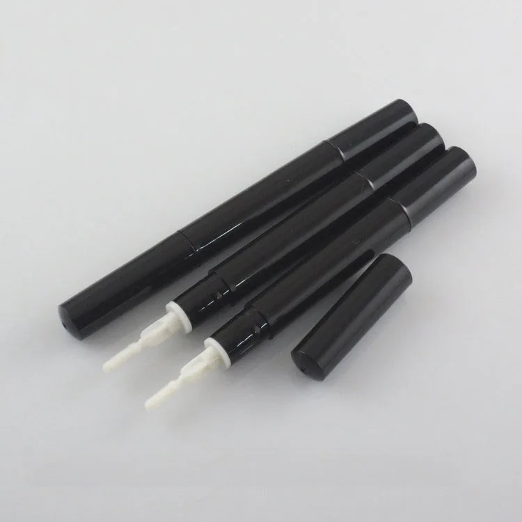 3ml clear click type plastic cosmetic pen for lip glossy/brush/honey acne vulgaris spot removal eye serum essence cosmetic pack