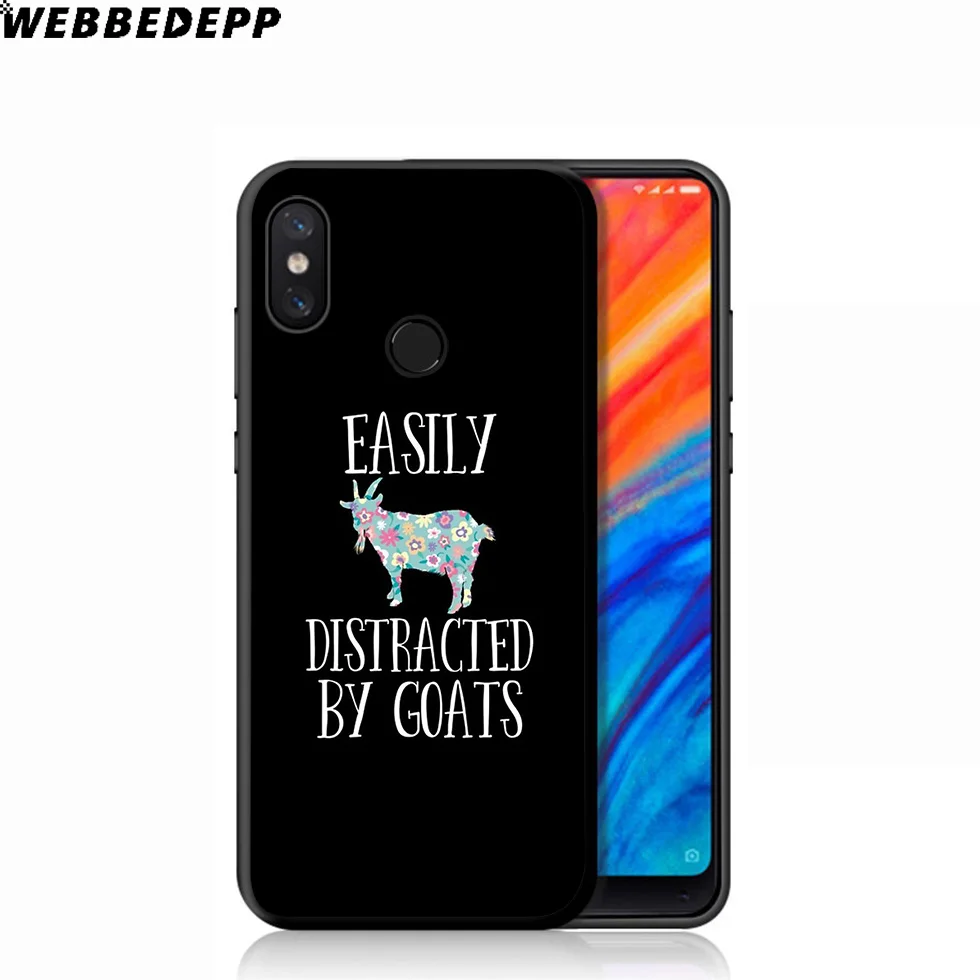 WEBBEDEPP Goats Cat Space Meow Soft Case for Xiaomi Mi 9T 9 8 SE 6 A1 A2 A3 Lite MiA1 MiA2 MiA3 F1 MAX 3 Mi8 CC9E CC9 |