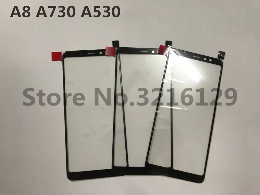

10pcs/lot Original Replacement LCD Front Touch Screen Glass Outer Lens For Samsung Galaxy A8 A730 2018 A530 Exynos 7885