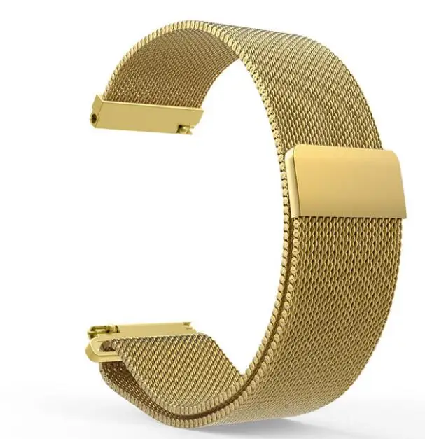 Gold watch strap Браслет Для Xiaomi Mijia кварцевые часы ремешок/защита экрана наручные часы Металл Нержавеющая сталь кварцевые часы ремень H30 - Color: Gold watch strap