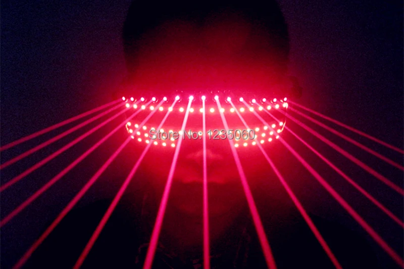 WYY Бальные Танцы бар led костюмы лазерный светильник очки красные балки робот