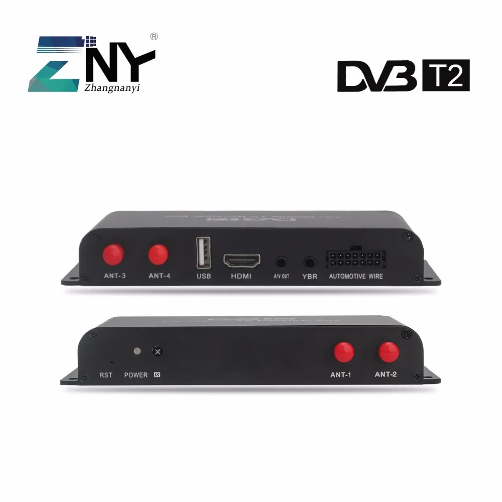 H.265 автомобиля DVB T2 Авто Цифровой ТВ коробка для Германия Италия Чехия Словакия