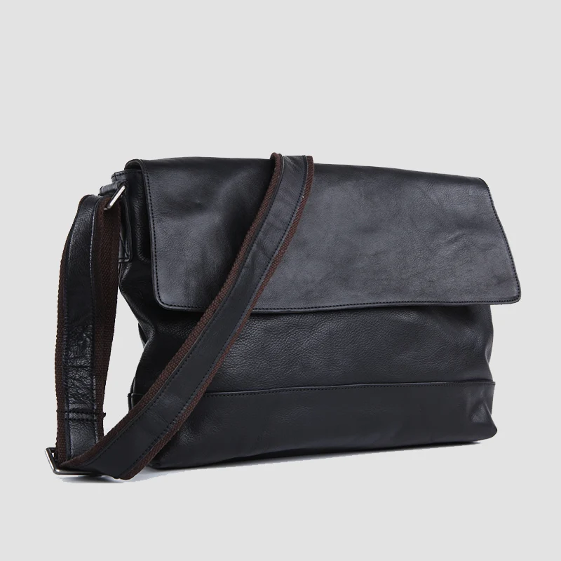 LANSPACE мужская кожаная сумка мессенджер через плечо новый дизайн сумки на для