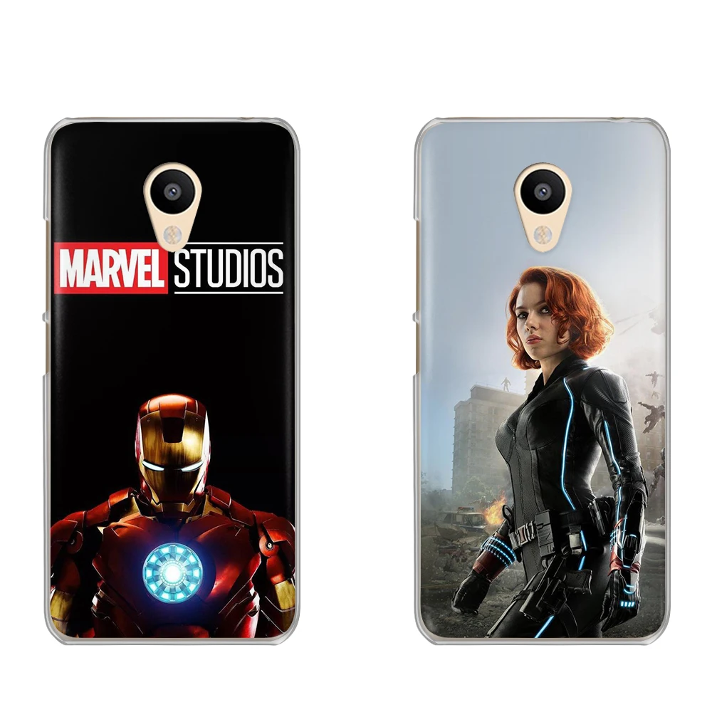 Модный чехол для телефона Meizu M6 Note M5S 5C M3s 3 M5 Pro6 U10 U20 Miracle Hero Iron Man Spiderman мягкий