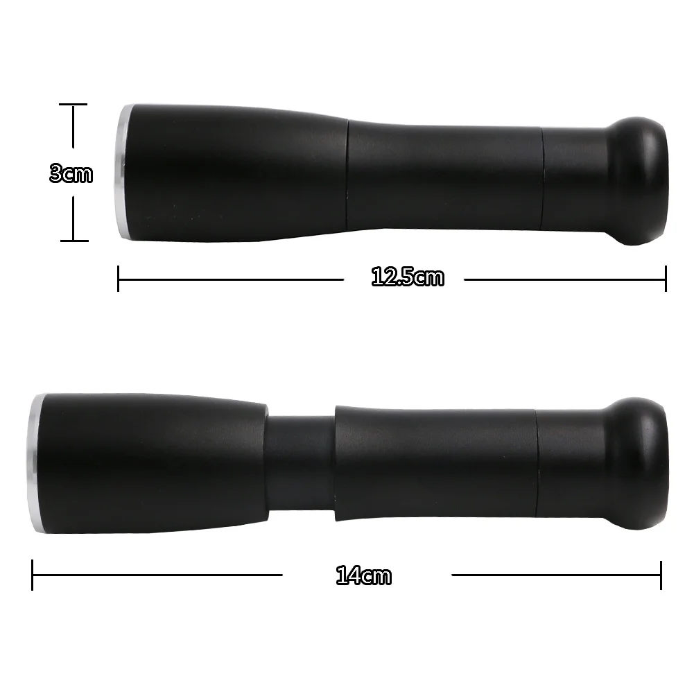 Светодиодный фонарь светодиодный с 3 режимами работы масштабируемый черный