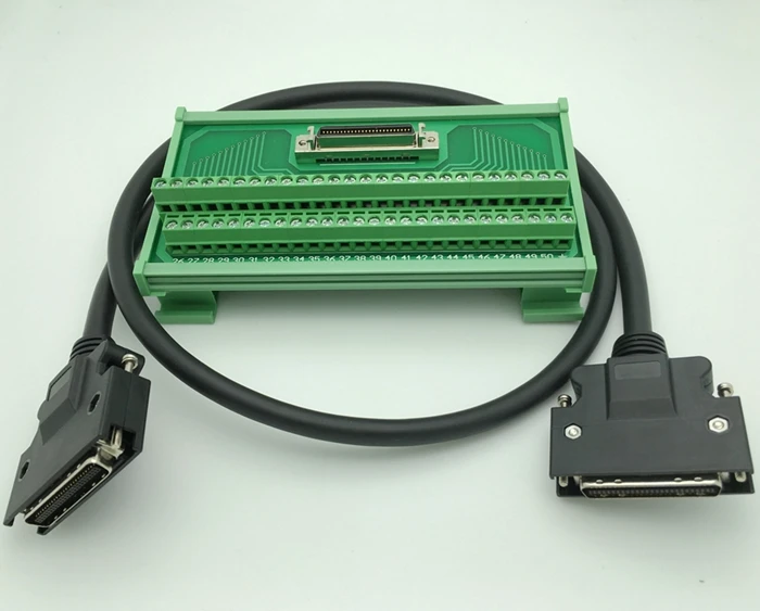 Универсальный SCSI 50 SCSI50 CN1 релейная Клеммная плата или пробой кабель для 3 м 10350 MR J3
