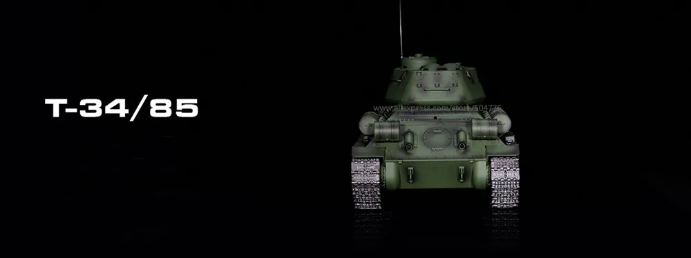1:16 Русский Танк T-34 с пультом дистанционного управления Танк HL 3909-1 2,4G advanced для металлических дорожек и металлических колес rc Танк