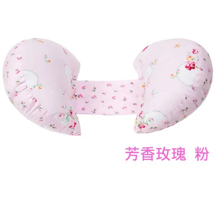 Fangxiangmeigui pink Dumpling Shaped Maternity Nusing подушка для живота талии уход за ногами маленький размер Подушка для беременных и кормящих беременных женщин боковые спальные подушки - Цвет: Fangxiangmeigui pink