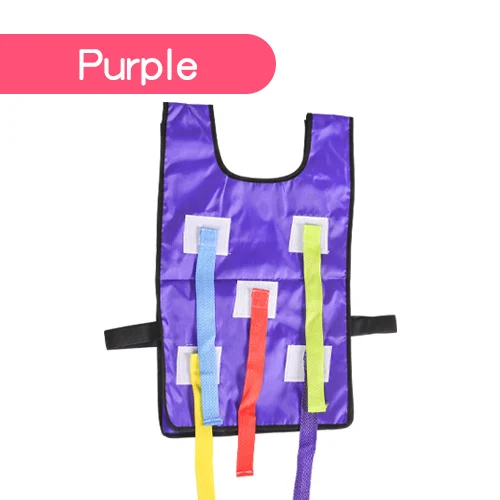 05purple Ruizhi тянет хвосты игры Детский сад развивающие игрушки Детская игра жилет Спорт на открытом воздухе игры школы деятельности RZ1002 - Цвет: 05purple