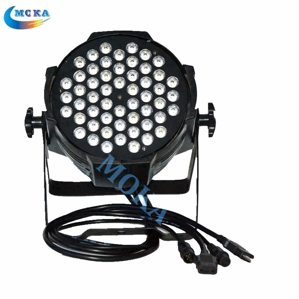 6 шт./лот LED Par свет 54*3 RGB Led плоский DMX управление диско для клубной вечеринки|led flat par