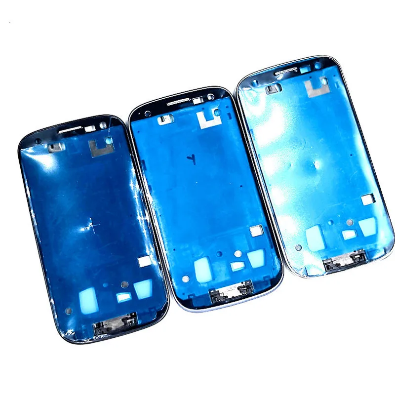 Передняя рамка для Samsung Galaxy S3 I9300 панель ЖК держатель Запчасти ремонта жилья