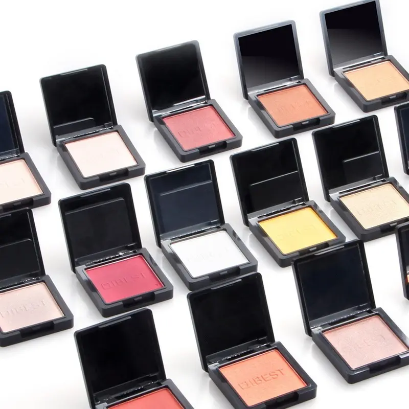 Бренд QIBEST одноцветные тени для век долговечные матовые и мерцающие макияж