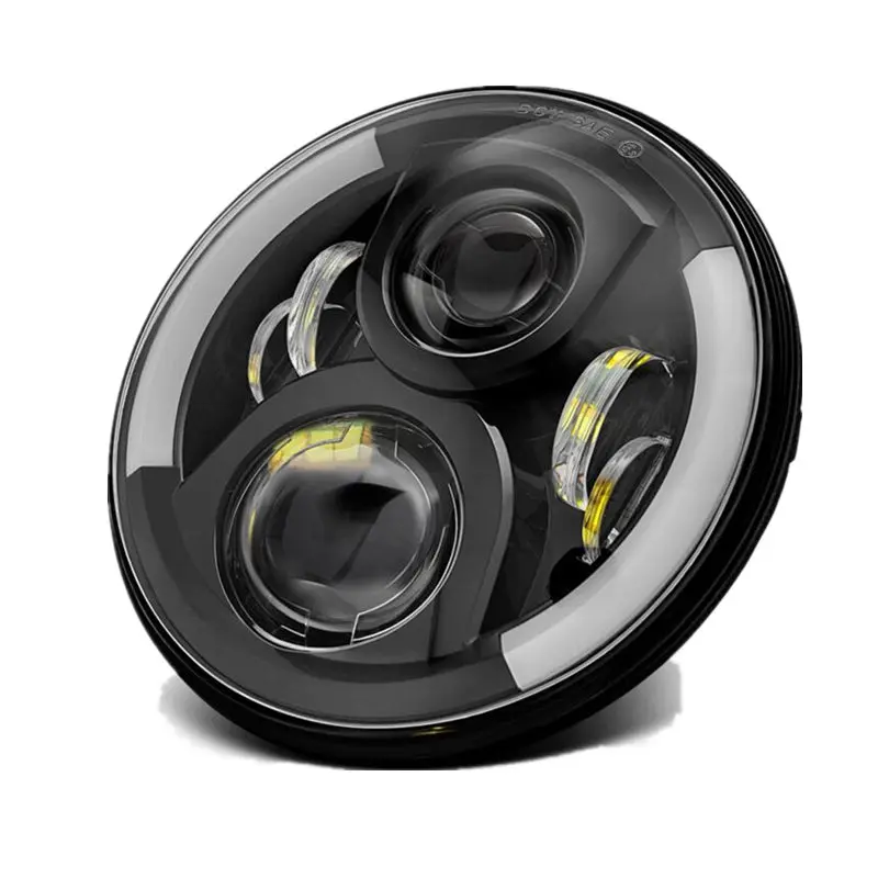 60 Вт 7 &quotСветодиодный прожектор с Halo Angle eye для JEEP Wrangler Lada 4x4 urban Niva Land Rover 90/110 Defender |