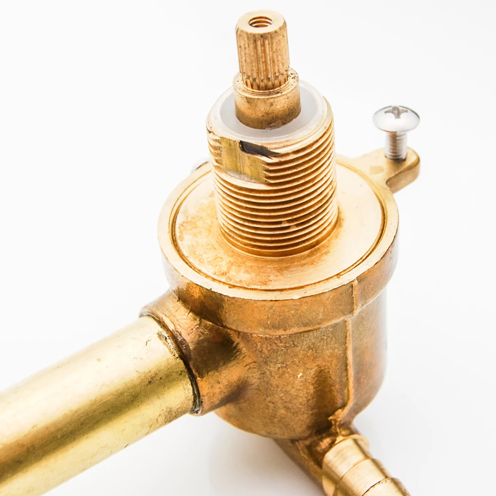 2345 water outlet hole distance 10cm 12 5cm brass shower faucets bathroom intubation mixer valve for shower cabin cabinet free global shipping