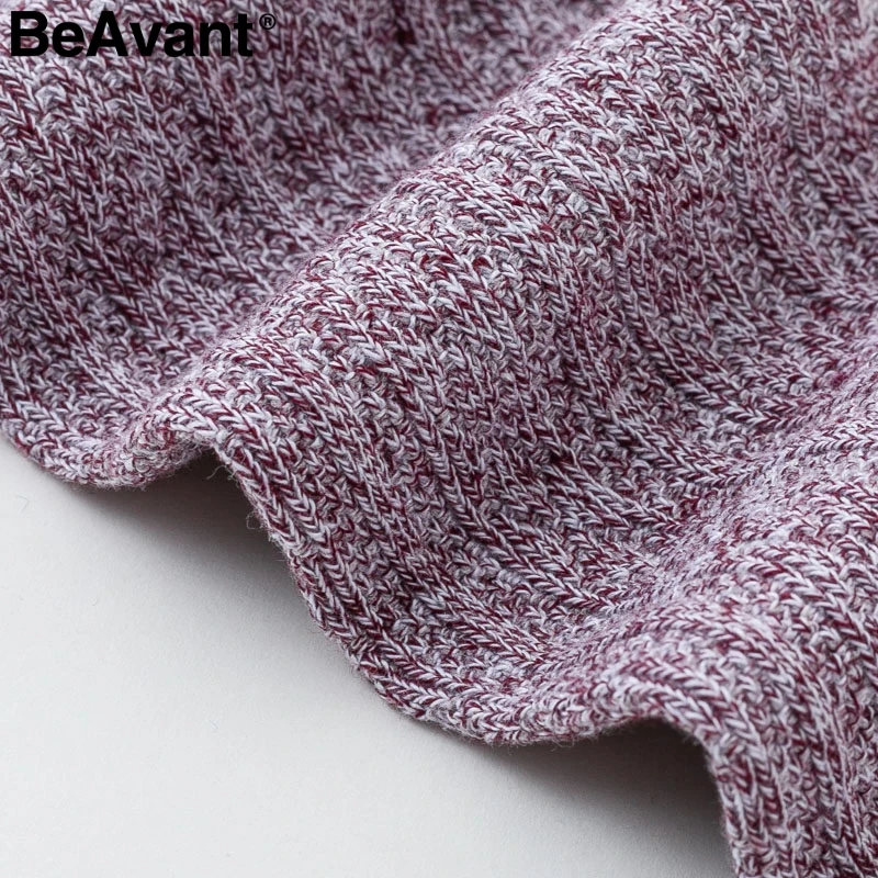 BeAvant сексуальные кружевные вязаные чулки женские осенние зимние облегающие