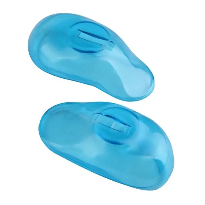 Высокое качество 1 пара универсальные прозрачные чехлы для ушей краска волос