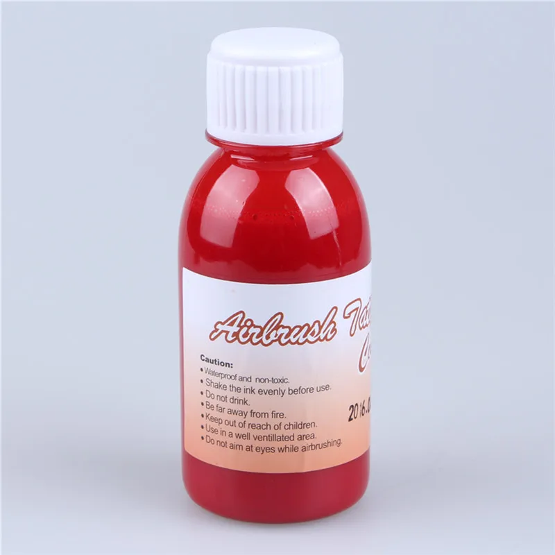 5 шт красочные Аэрограф татуировки чернила для тела краски искусства