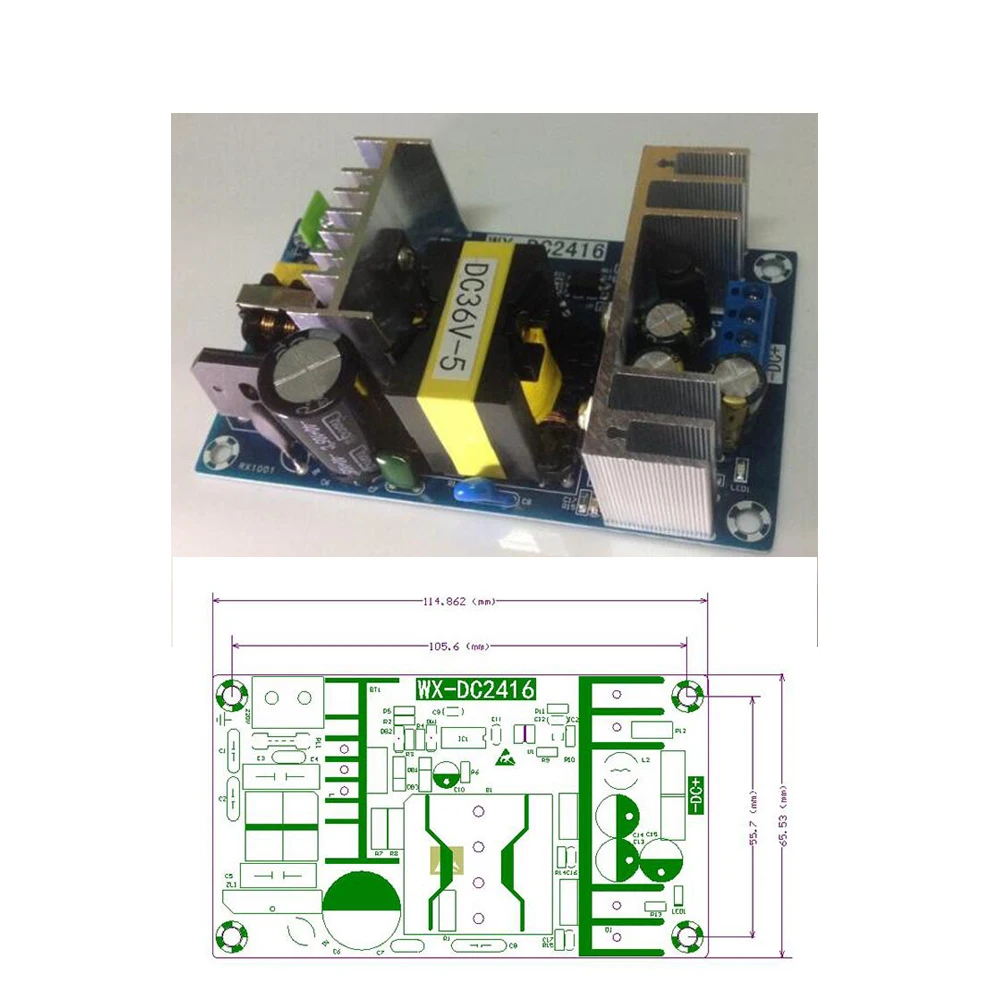 AC/DC адаптеры 180w AC 100 240 36В постоянного тока 5A переменного в постоянный 50/60Hz