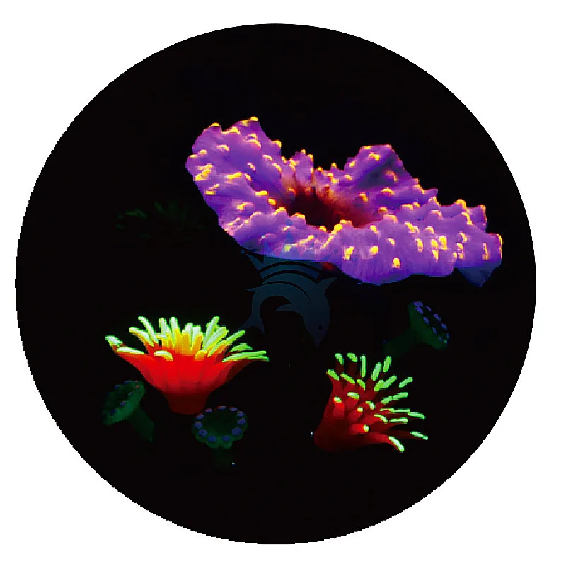 Украшение для аквариума световой Коралловое украшение водная Трава Пейзаж