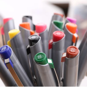 LifeMaster, Япония, Kuretake ZIG Millennium, цветная игла, перо 0050102030508, водонепроницаемый желтыйоранжевыйрозовыйзеленыйсиний