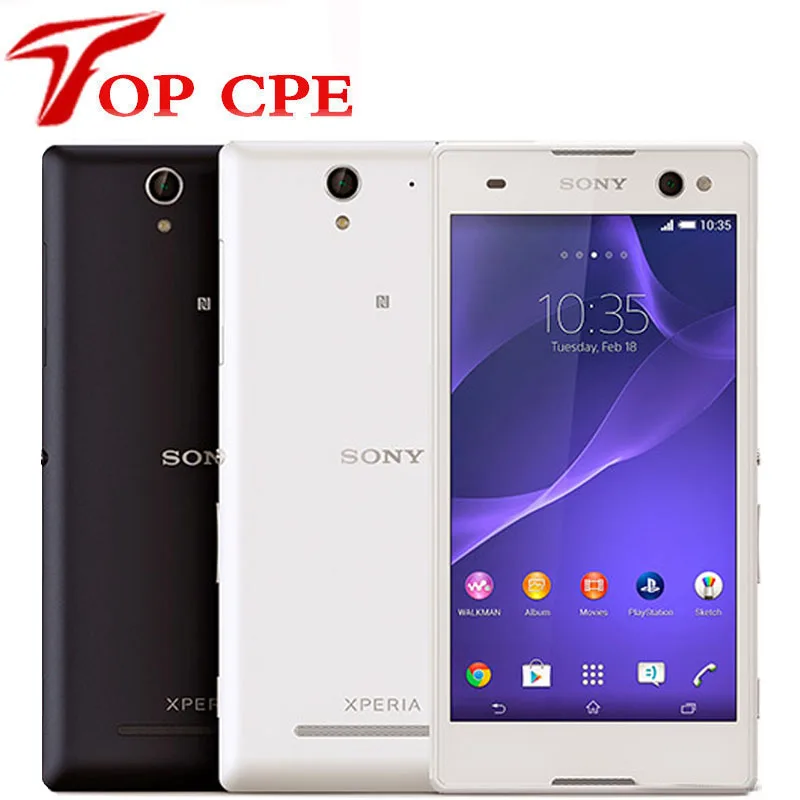 Sony Xperia C4 разблокирована 2 Гб ОЗУ 16 Гб ПЗУ 5," Android Восьмиядерный 13 МП камера одна/две sim-карты wifi 4G LTE мобильный телефон